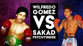 Puerto Rico VS Thailand Boxing Super Fight Wilfredo Gomez vs Sagat Petchyindee