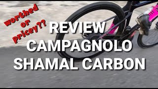 Review CAMPAGNOLO SHAMAL CARBON bagaimana performanya??layakkah dibeli??