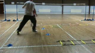 Badminton - Junior Player Technique - Footwork Chase Exercise