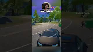 He hid in the opponent’s vehicle and they never noticed! 😂
