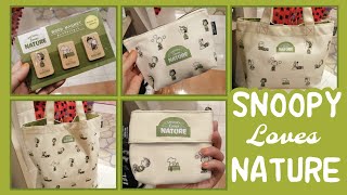 【SNOOPY Loves NATURE part1】自然を愛するスヌーピー♡四季のすばらしさを伝えるグッズを見に行った日。