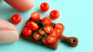 Миниатюрный нарезанный помидор\Кейн\🍅Miniature Sliced Tomato\Cane🍅