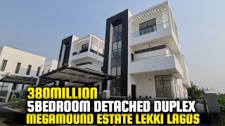 5BEDROOM DETACHED DUPLEX - POOL - CINEMA - GYM HOUSE AT MEGAMOUND ESTATE IKOTA LEKKI LAGOS NIGERIA