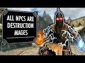 Skyrim But EVERY NPC Is A DESTRUCTION MAGE