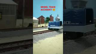 MODEL TRAIN ACCIDENT 😧 😵🔥 | INDIAN MODEL TRAIN PART 3 #shorts  #indianrailways