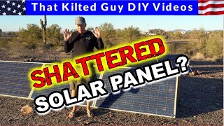 DONT TOSS YOUR BROKEN SOLAR PANEL, Until you watch this