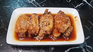 家常菜【蜜汁鸡翅】【Honey Coated Roast Chicken Wings】