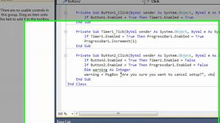 Visual Basic Tutorials Part One: Progress Bars