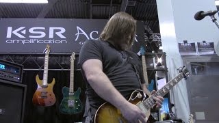 NAMM 2015 - Fluff At The KSR/Acacia Booth