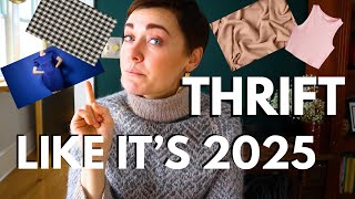 THRIFT with me for 2025 TRENDS!