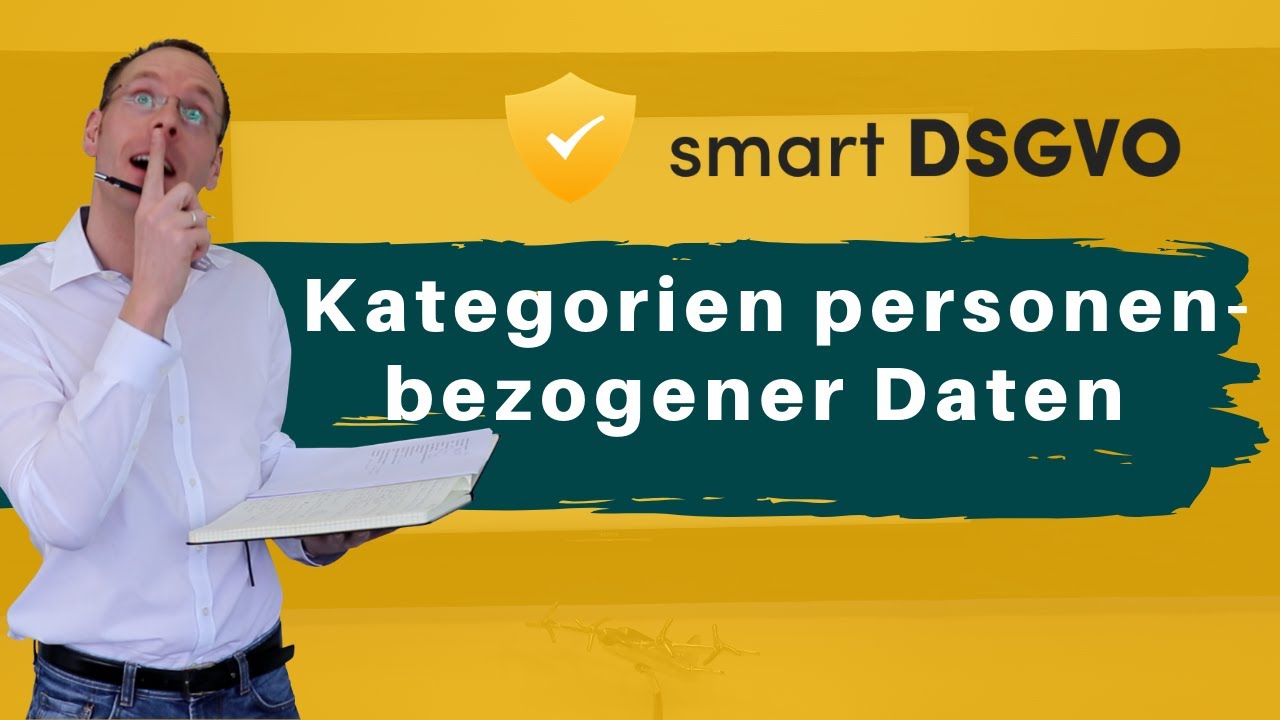 Die Kategorien Personenbezogener Daten In Der DSGVO - YouTube