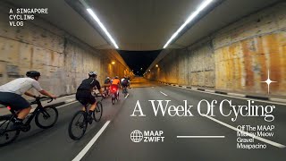 A Week Of Cycling | Zwift X Off the MAAP rides, Gravel \u0026 A Mickey Meow Home Tour