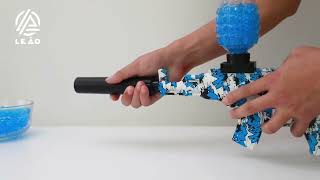 Rifle Orbeez Leão - Rifle de Gel Blaster lançamento Exclusivo - Bolinha em Gel 90% a Base de Água