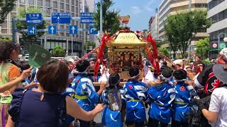 天神祭 2018年宵宮 こどもみこし