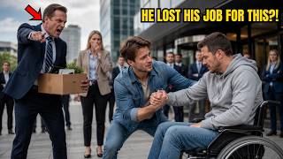 MAN GETS FIRED FOR HELPING A DISABLED MAN 😱 WHAT HAPPENS NEXT WILL SHOCK YOU ⚠️