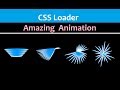 How to create CSS Loader Creative Animations | CSS Animations | WebDLabs