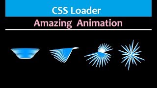 How to create CSS Loader Creative Animations | CSS Animations | WebDLabs