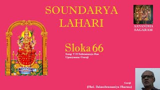 Soundarya Lahari Sloka 66 | Guruji | ஸௌந்தர்ய லஹரி ஸ்லோகம் 66 | Adi Sankarar | Meaning | Benefits