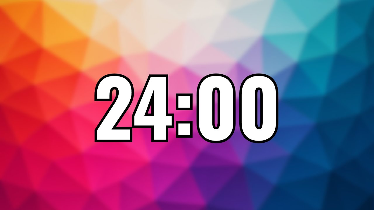 24 Minute Timer Youtube