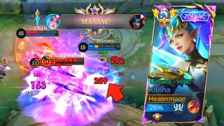 KARINA VS. BADANG TANK BUILD NEW META SEASON 35 😱🔥 WHO WILL WIN?! | TOP 1 GLOBAL KARINA