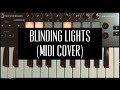 Blinding Lights (The Weeknd) (Instrumental Cover Launchkey Mini)