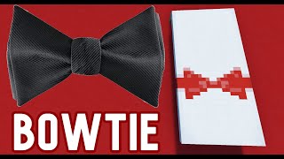 How to make a BOWTIE banner in Minecraft!