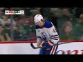 oilers leon draisaitl shrugs off defender for tough assist vs. wild