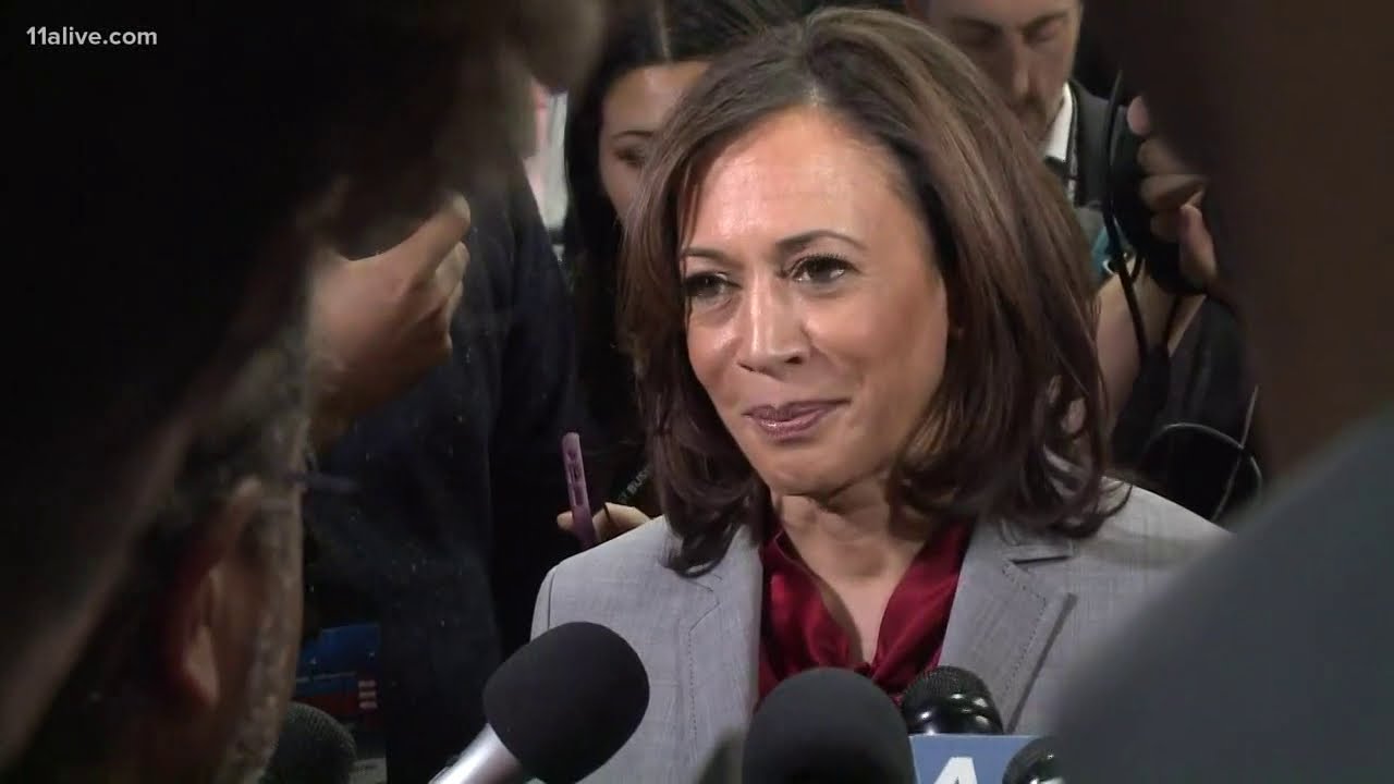 Kamala Harris Speaks On Immigration Policy, 'showing Up' For Black ...