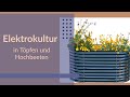 Elektrokultur in Hochbeeten und Töpfen - Das ist wichtig!