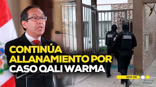 Continúa allanamiento en vivienda de vocero presidencial por caso Qali Warma #ROTATIVARPP | DESPACHO