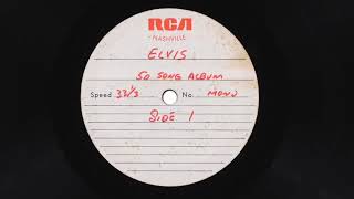 Lot #220: Two Acetates - Sides 1, 2, 7, 8 of Elvis Presley’s - "Worldwide 50 Gold Award Hits Vol. 1"