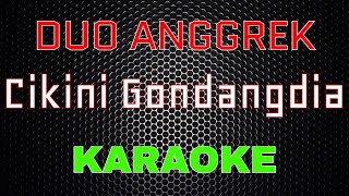 Duo Anggrek - Cikini Gondangdia [Karaoke] | LMusical