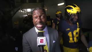 RGIII Embraces the Tunnel Entrance at The Big House