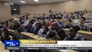 Chinese and South African students in culture, knowledge contest