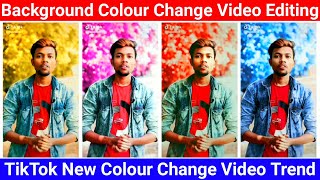 Background Colour Change Video Editing / 3dlut Mobile Video Editing / Colour Change Tiktok Video Edi