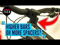 Handlebar Rise Vs Stem Spacers - What’s The Difference? | #AskGMBNTech