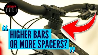 Handlebar Rise Vs Stem Spacers - What’s The Difference? | #AskGMBNTech