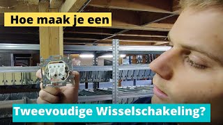 Hoe maak je een tweevoudige wisselschakeling?