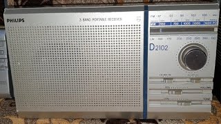 راديو فليبس ماليزي دي ٢١٠٢ Radio Philips D2102