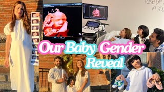 OUR BABY GENDER REVEAL 🤍| The Day We Saw Our Baby For The First Time 🥹Family’s Reaction 🤗