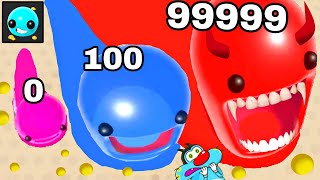 Oggy Upgrading Noob slime to Devil Slime In clash of Slime Game