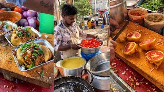 Tomato Bonda Cups Chaat of Hyderabad|Glory Munta Masala|Unique Street Food|