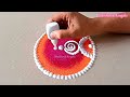 Simple Rangoli |Easy Rangoli Designs|Rangoli designs with colors |रांगोळी डिझाईन|Bhatkhande rangolis