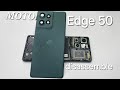 Moto Edge 50  disassembly full Teardown Repair video how to open moto edge 50