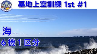 20250204 本日のブルーインパルス 基地上空訓練 1st #1