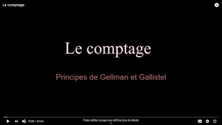 Le comptage