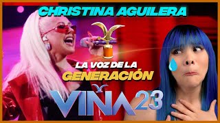 Christina Aguilera - Viña del Mar | VOCAL COACH REACCIONA | Gret Rocha