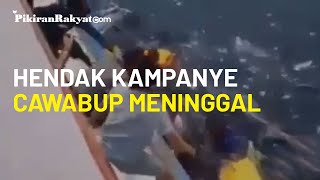 Speedboat Rombongan Kampanye Diterjang Ombak dan Tenggelam, Cawabup Banggai Laut Meninggal Dunia