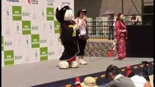 墨田区向島の向嶋言問姐さん　ご当地キャラクターフェスティバルinすみだ2014　大横川親水公園