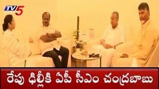 కేంద్రం పై చంద్రబాబు దండయాత్ర..! | AP CM Chandrababu Naidu Delhi Tour Tomorrow | TV5